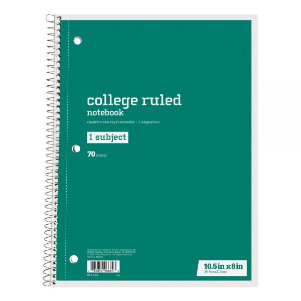 Spiral Notebook - College Ruled