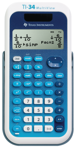 TI-34 Calculator-Texas Instrument