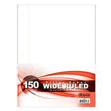 Loose Leaf Wide Rule Paper