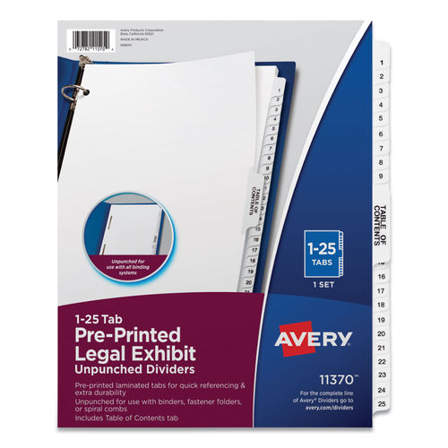 Avery Binder Dividers