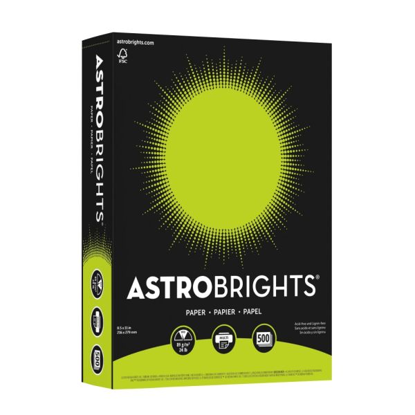 Wausau Astrobrights Copy Paper