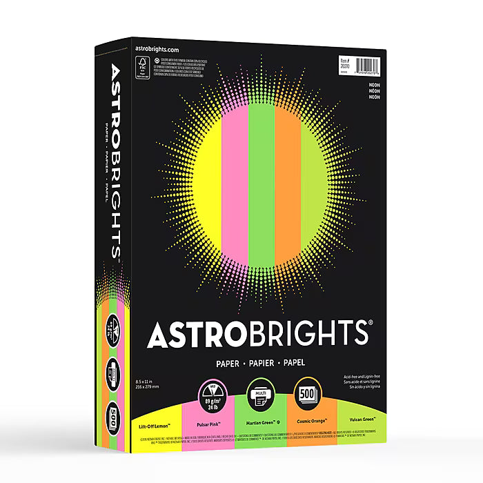 Wausau Astrobrights Copy Paper
