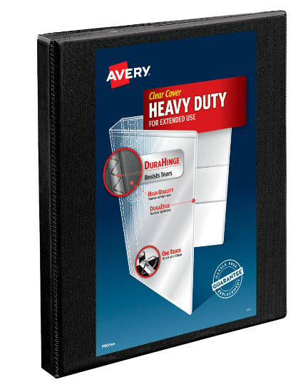 Avery Heavy Duty Binder - 1/2"