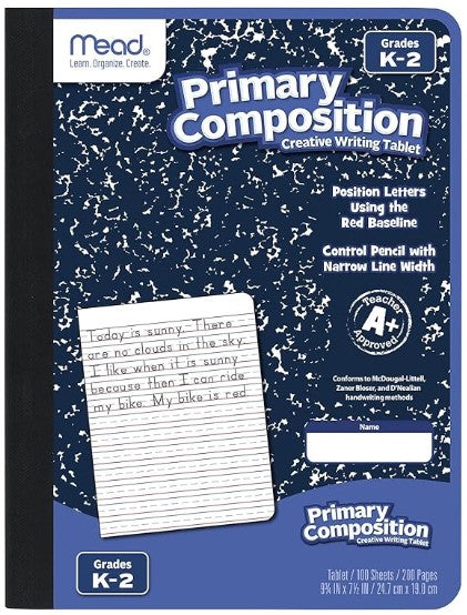 Mead Composition Notebook