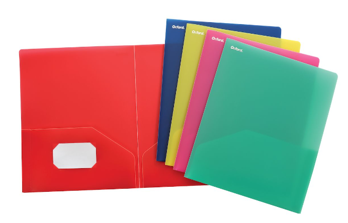 Oxford Translucent folder