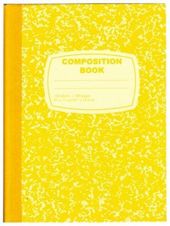 Composition Notebook - College Ruled