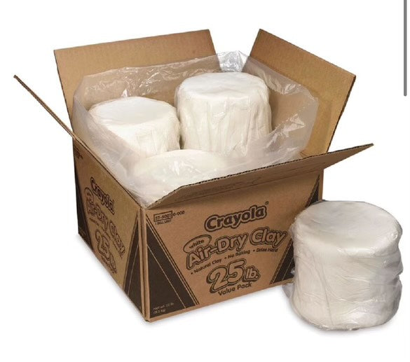 Crayola Air Dry White Clay