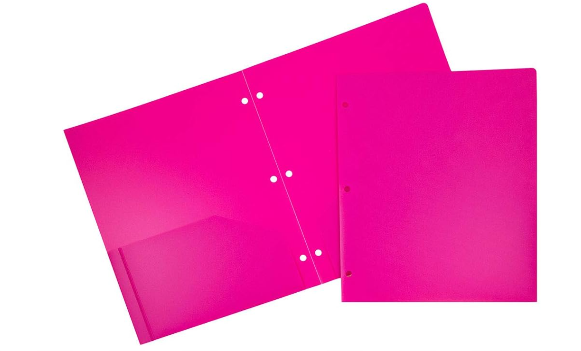 Folder Plastic 3 Hole