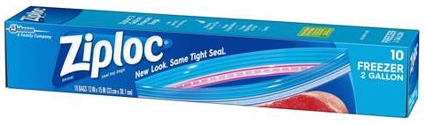 Ziploc Bags 2 Gallon