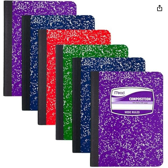 Mead Composition Notebook
