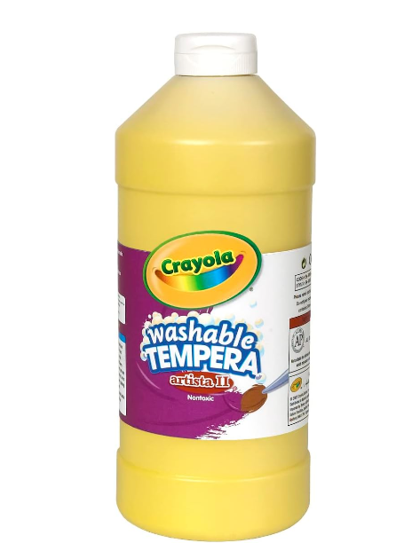 Crayola Tempera Paint Washable