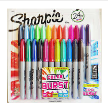 Sharpie Fine Tip Markers