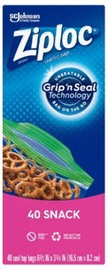Ziploc Bags Snack