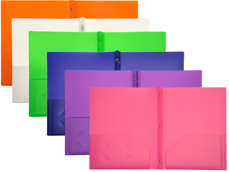 Folder Laminated With Prong