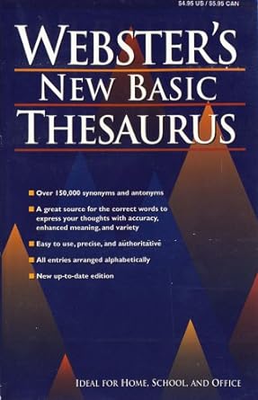 Webster's Thesaurus