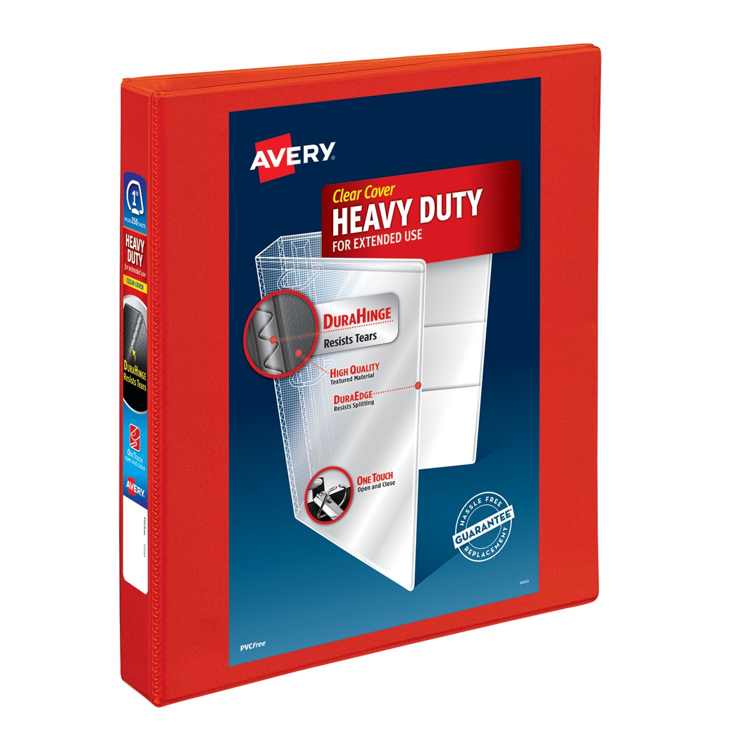 Avery® Heavy-Duty View Binder EZD Ring 1" Binder