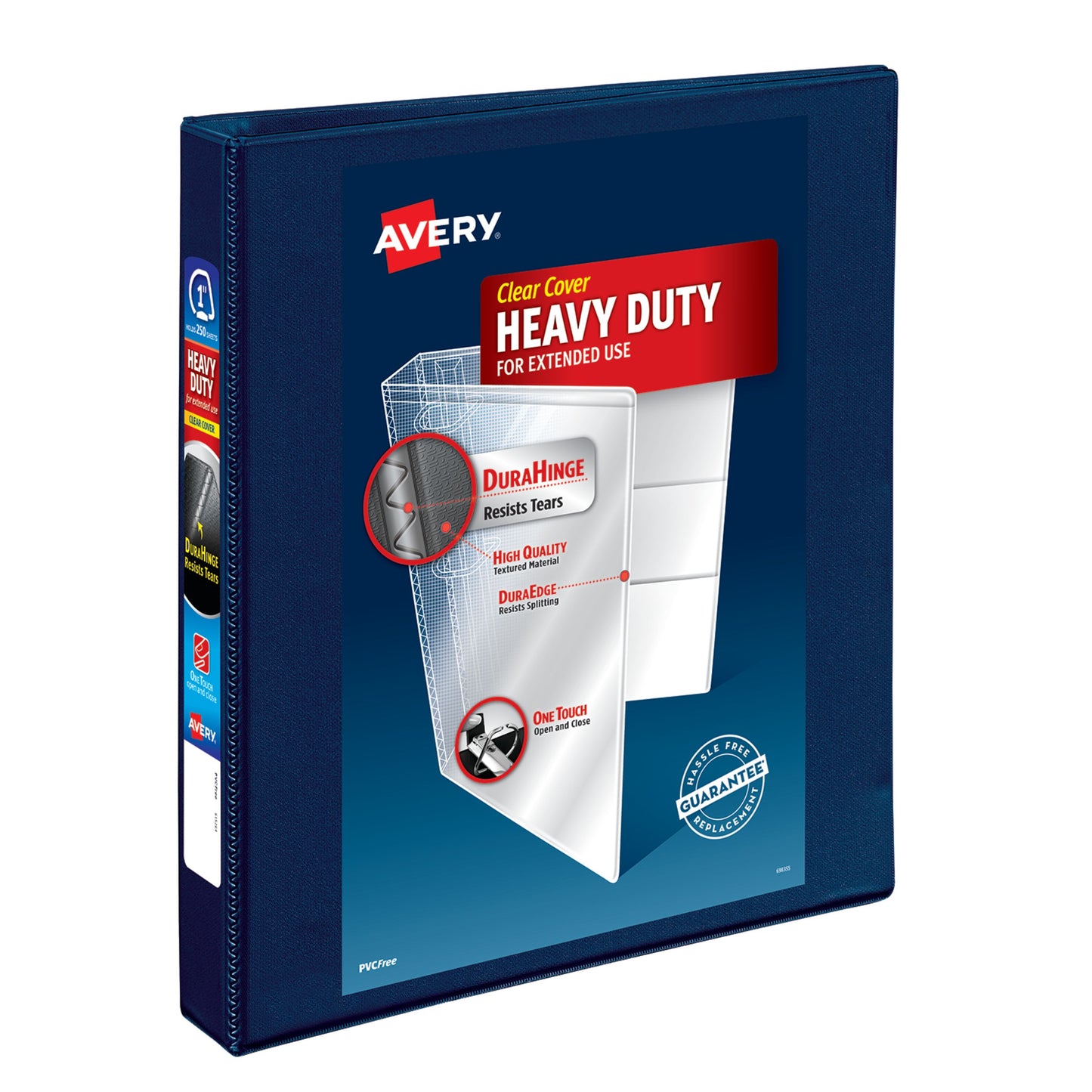 Avery® Heavy-Duty View Binder EZD Ring 1" Binder