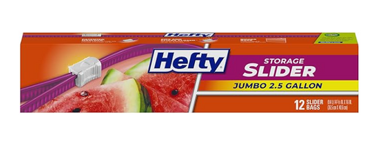 Hefty Slider Bags