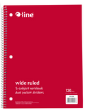 Spiral Notebook - Wide Ruled