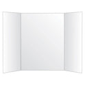 White Tri-Fold Display Board