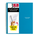 Five Star  Wide Rule Spiral Notebook