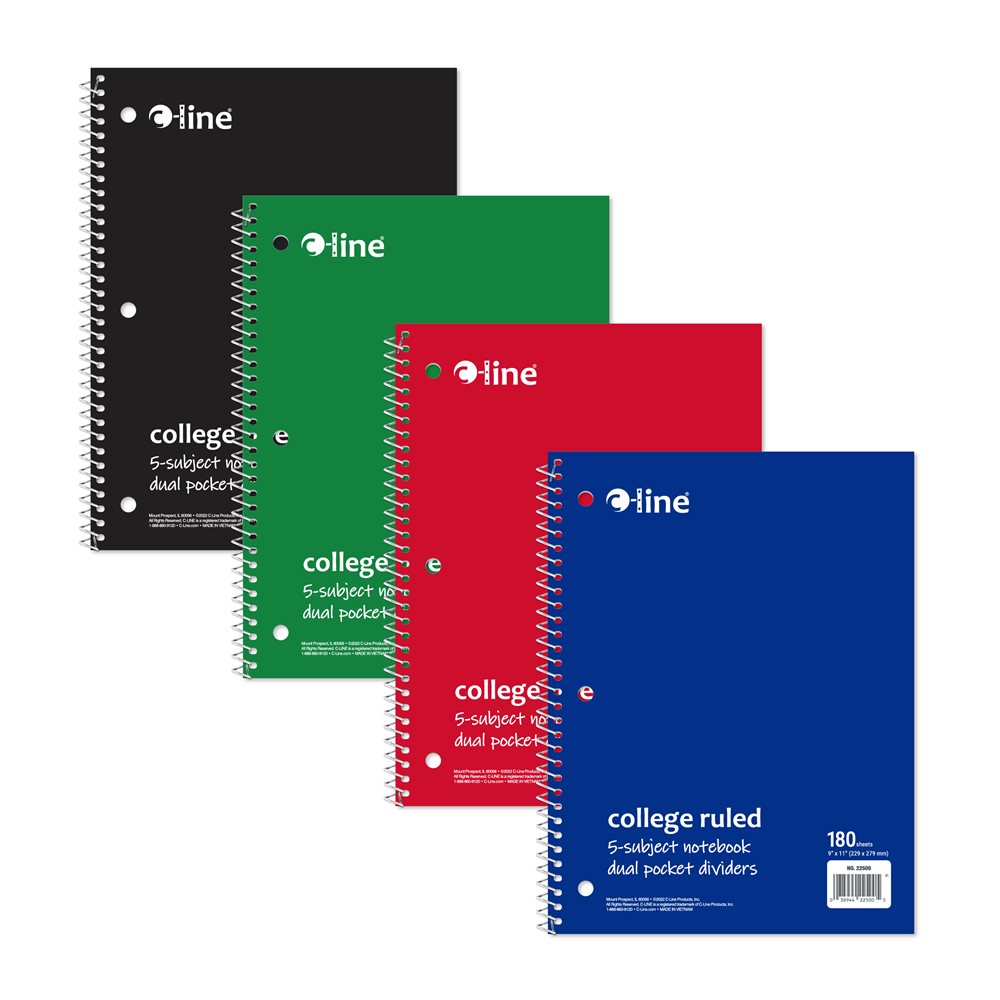 Spiral Notebook - College Ruled