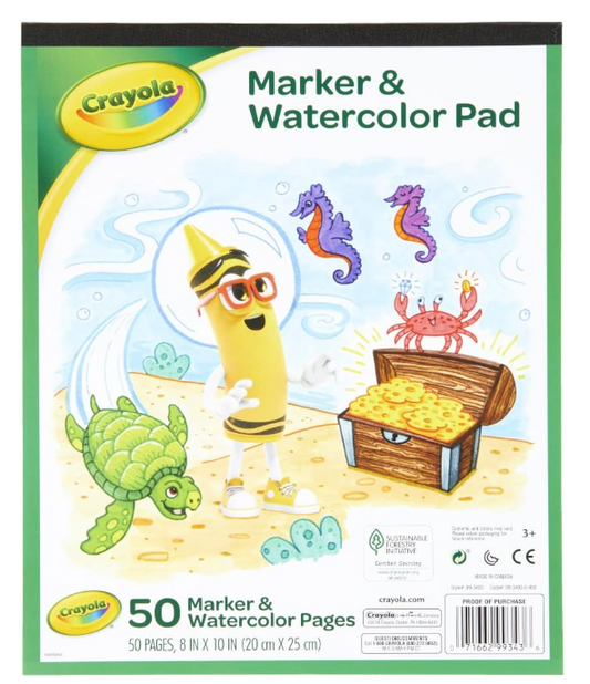 Crayola Watercolor Pad